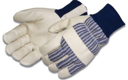 Liberty Gloves 0233 Blue Knit Wrist Insulated 3M Thinsulate Lined Premium Grain Pigskin Glove, Dozen