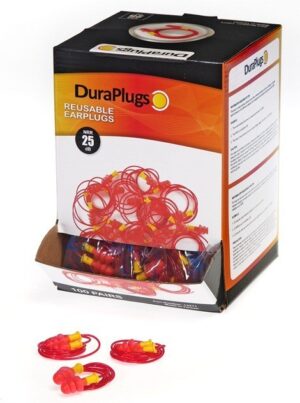 14271 Duraplug® Reusable Earsplug Corded, 100ct