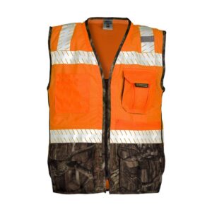 ML Kishigo 1524 Premium Brilliant Series Heavy Duty Orange Vest