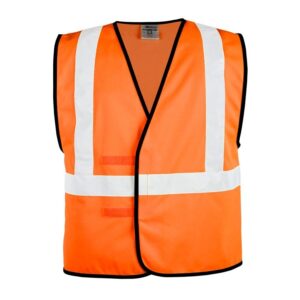 ML Kishigo 1546 Solid Adjustable Orange Vest