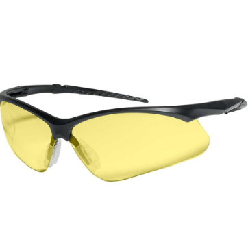 INOX 1757A Roadster II Amber Lens with Black Frame
