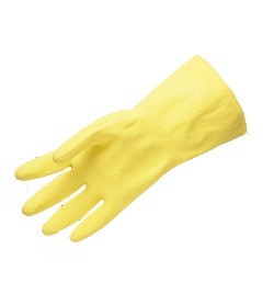 Liberty Gloves 2870SL 18 mil Yellow Household Latex Gloves, Dozen