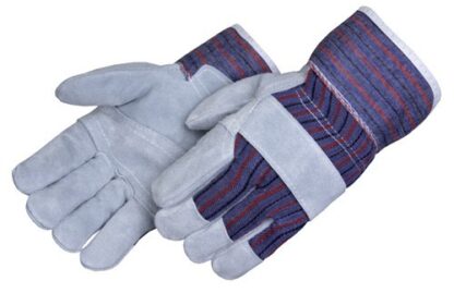 Liberty Gloves 3280 Standard Leather With Reinforced Palm Patch Glove and Starched Cuff, Dozen