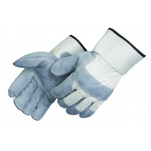 Liberty Gloves 3510 Kevlar Sewn Double Leather Palm Glove with  2 3/4 inch Safety Cuff, Dozen
