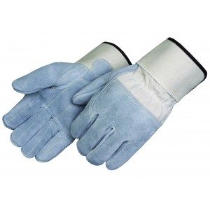 Liberty Gloves 3310 Kevlar Sewn 3/4 inch Leather Back Side Split Leather Palm & Fingers, Dozen