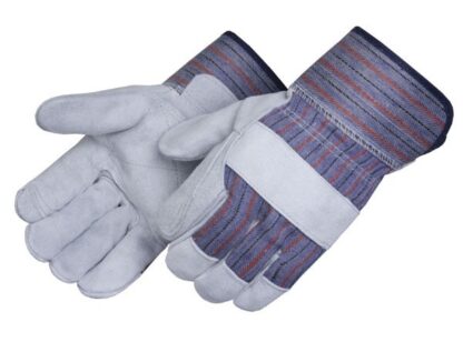Liberty Gloves 3550 Premium Gray Double Leather Palm Gloves, Dozen