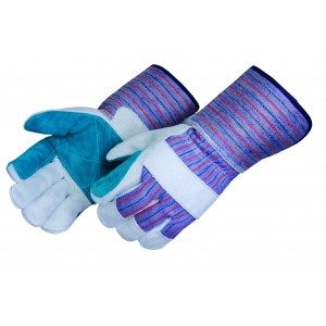 Liberty Gloves 3584Q Select Jointed Double Leather Palm Gloves 4 1/2 inch Cuff, Dozen