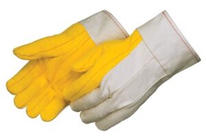 4211 Heavy Weight Golden Chore With Canvas Back Glove, With 2 1/2