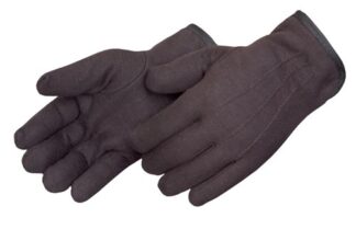 4308Q Lined Brown Jersey Glove, Dozen