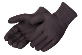 4508 Reversible Brown Jersey Glove, Dozen