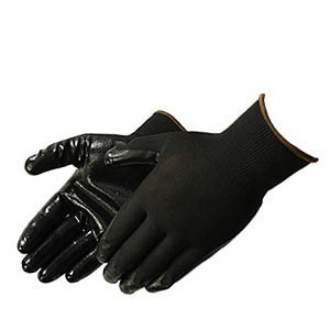 Liberty Gloves 4631Q/BK Q-Grip Ultra Thin Black Nitrile Coated Palm Glove