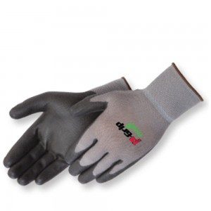 4639G/BK Ultra-Thin Black Polyurethane Coated Palm Glove, Dozen