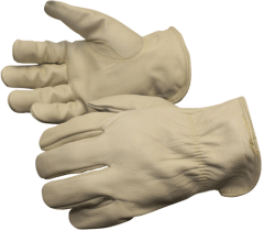 Liberty 6108 Premium Grain Cowhide Leather Driver Glove with Keystone Thumb