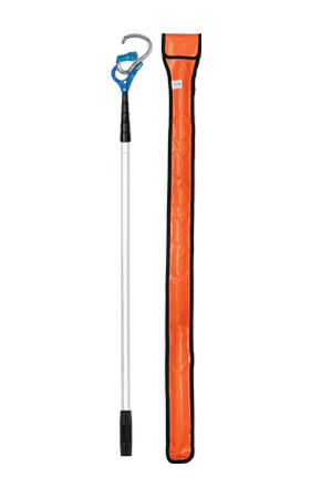 FALLTECH 68030T RESCUE POLE, 4ft TO 17ft WITH ALUM CARABINER AND BAG