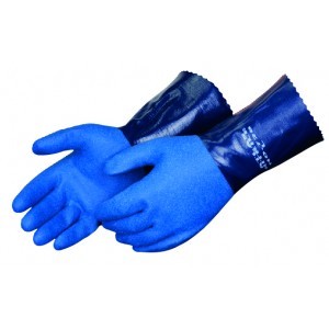 Liberty Gloves Atlas 720 Premium Navy Blue Nitrile Coated, Dozen