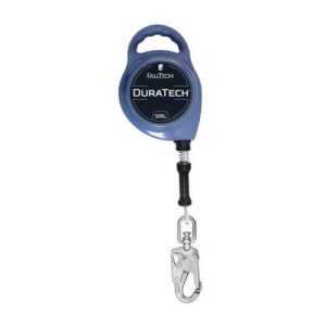 FallTech 7227CSS DuraTech Self Retracting Lifeline, Cable Length 20ft