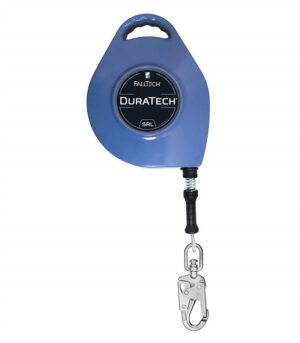 FallTech 7268CS DuraTech Self Retracting Lifeline, Cable Length 50ft