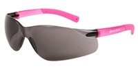BK222 - BEARKAT® Small - Gray Lens, Pink temples, Pink non-slip temple sleeve