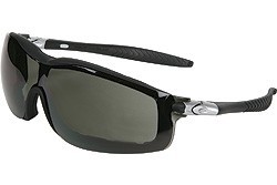 RT112AF Black Frame, Gray Anti-Fog Lens with Interchangeable Temples And Head Band