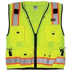 ML Kishigo S5000 Class 2 Lime Professional Surveyors Safety Vest