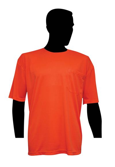 High Visibility Fluorescent Orange T-Shirt