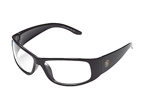 Smith & Wesson 21302 Elite Safety Glasses with Black Frame and Clear Anti-Fog Lens