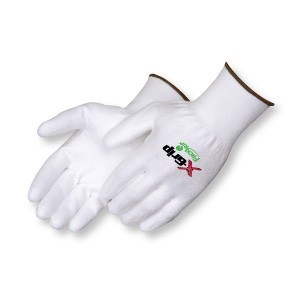 Liberty Gloves A4940 X-Grip White Polyurethane Palm Coated Glove, Dozen