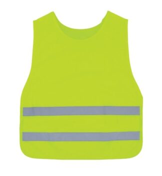 3A Safety K1000 Lime Round Neck Kids Vest