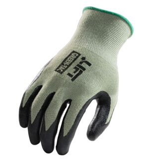 Palmer Green-Tac GPG-1G Black Nitrile Coated Palm Glove, Pair