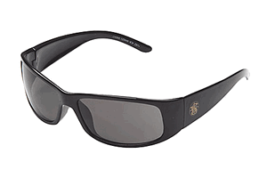 Smith & Wesson 21303 Elite Safety Glasses with Black Frame and Grey Anti-Fog Lens