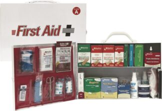 ANSI Class A Type I&II 75 Person 2 Shelf Industrial First Aid Cabinet
