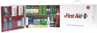 ANSI Class B Type I&II 75 Person 2 Shelf Industrial First Aid Cabinet