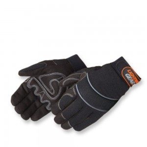 0915BK OnyxWarrior Black Mechanic Gloves, Pair