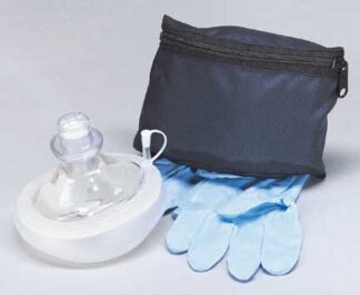 MDI 73-402 CPR MicroMask with Gloves and soft Case