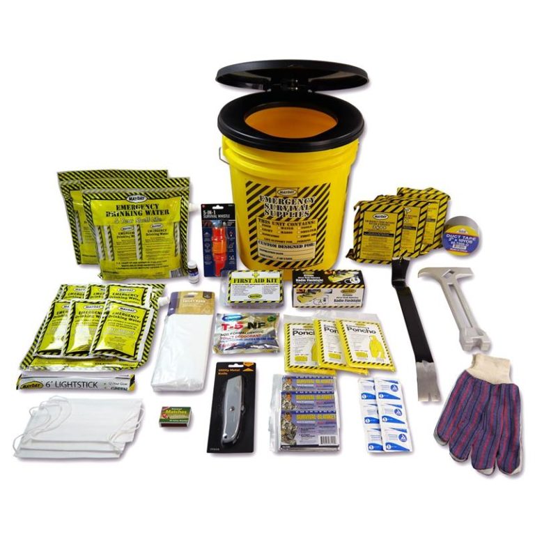 MayDay 13038 Deluxe Emergency Honey Bucket Kits (3 Person Kit