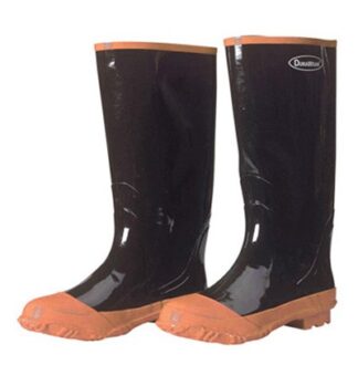 1501 Black Steel Toe Rubber Boots, Pair