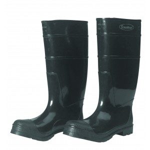 1551 Black Steel Toe PVC Boots, Pair