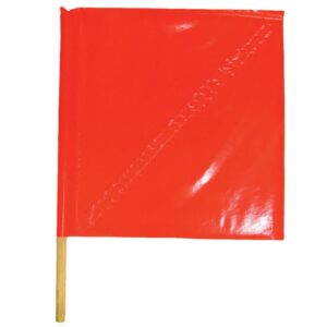 ML Kishigo 1600S Warning Flag with Diagonal Stay