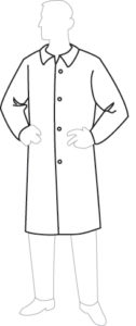 18300 PermaGard Lab Coat, 30 pieces/case