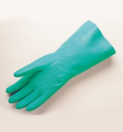 Liberty Gloves 2970SL Green Nitrile 13 inch Guantlet Glove