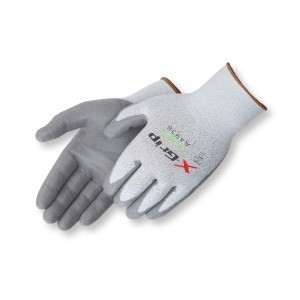Liberty Gloves A4938 X-GRIP Gray Polyurethane Coated Palm Glove, Dozen