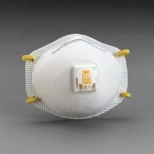 3M 8511 N95 Particulate Respirator  with Valve