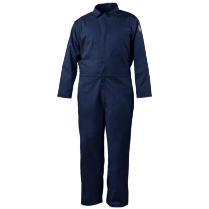 Black Stallion CF2117-NV  7 oz. Navy FR Cotton Coverall NFPA 2112 Rated