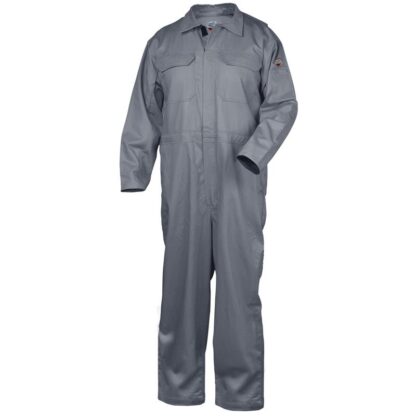 Black Stallion CF2215-GY Deluxe 9oz FR Cotton Coverall, Gray