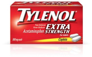 Tylenol Extra Strength 50 2pks/bx