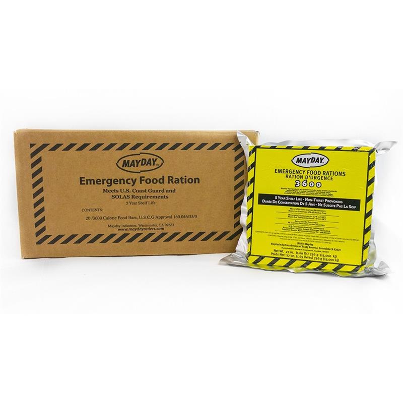 MayDay 73513 Mayday Food Bar 3600 Cal - Case 20