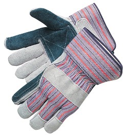 Liberty Gloves 3581SP Standard Jointed Double Leather Palm Gloves, Dozen