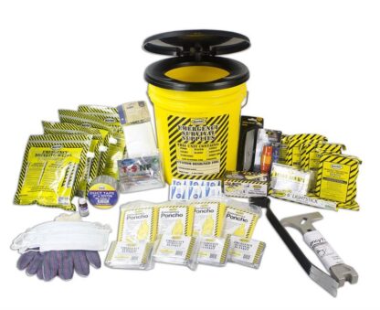 MayDay 13040 Deluxe Emergency Honey Bucket Kits  (4 Person Kit)