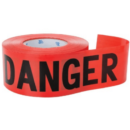 3A Safety BD-2002 Red Barricade Tape - Danger