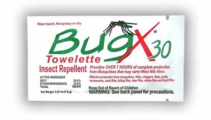 Coretex BugX30 Insect Towelettes 300 ct.